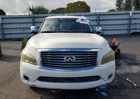 2011 Infiniti Qx56 from USA, damaged, VIN JN8AZ2ND2B9700865